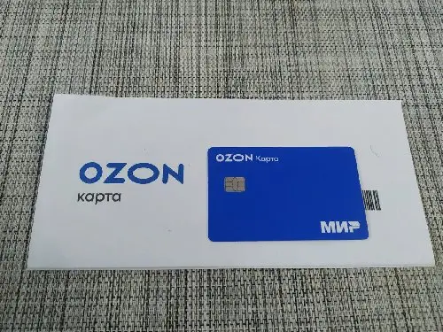 ДЕБЕТОВАЯ КАРТА OZON